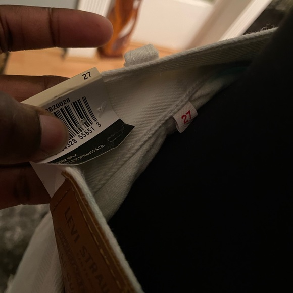 💜 Levi’s Premium High Rise Tie Dye Deconstructed - Picture 5 of 8